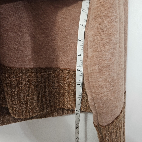 Hem&thread Rust/brown Cropped Sweatshirt! - Picture 5 of 5